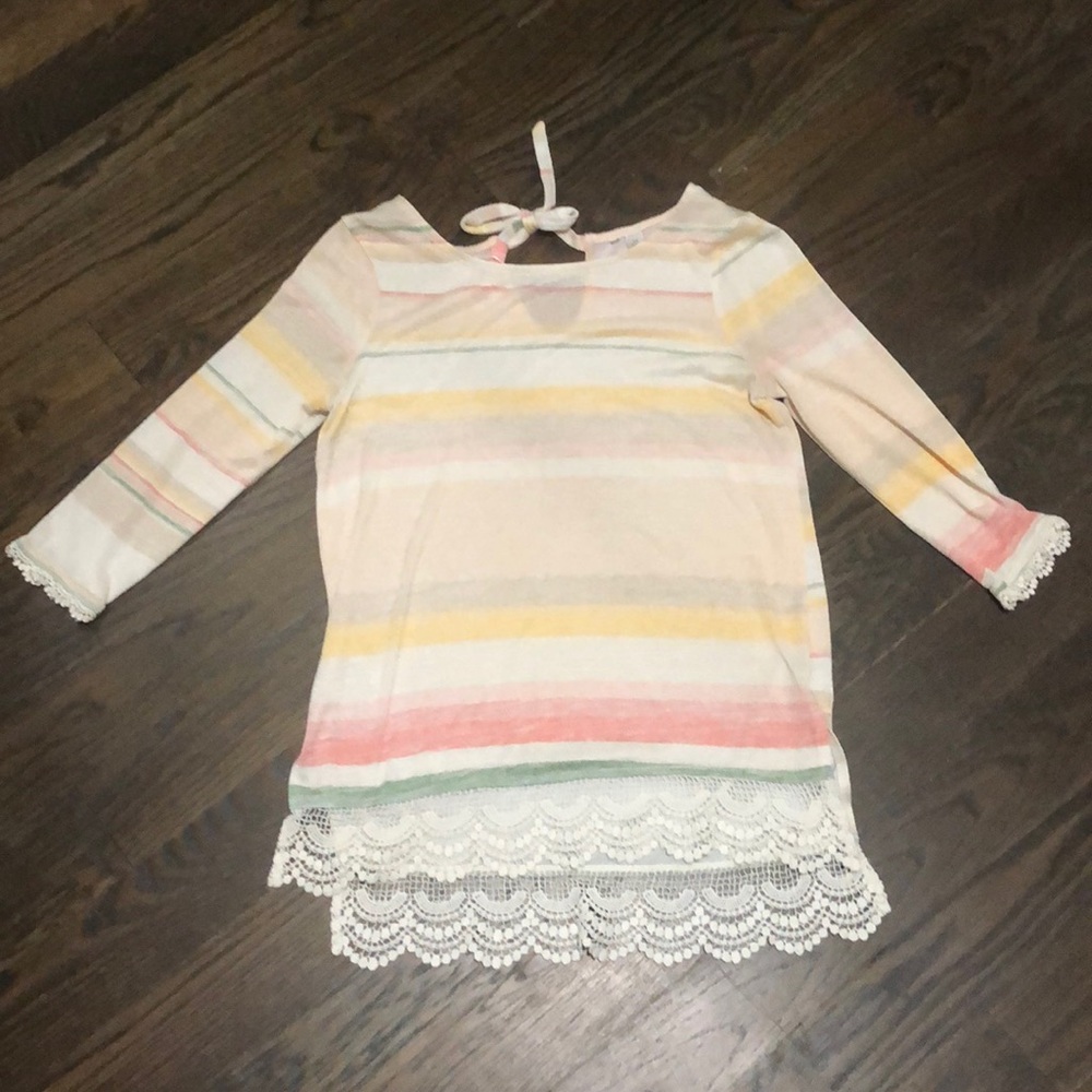 Striped Lauren Conrad Spring Sweater